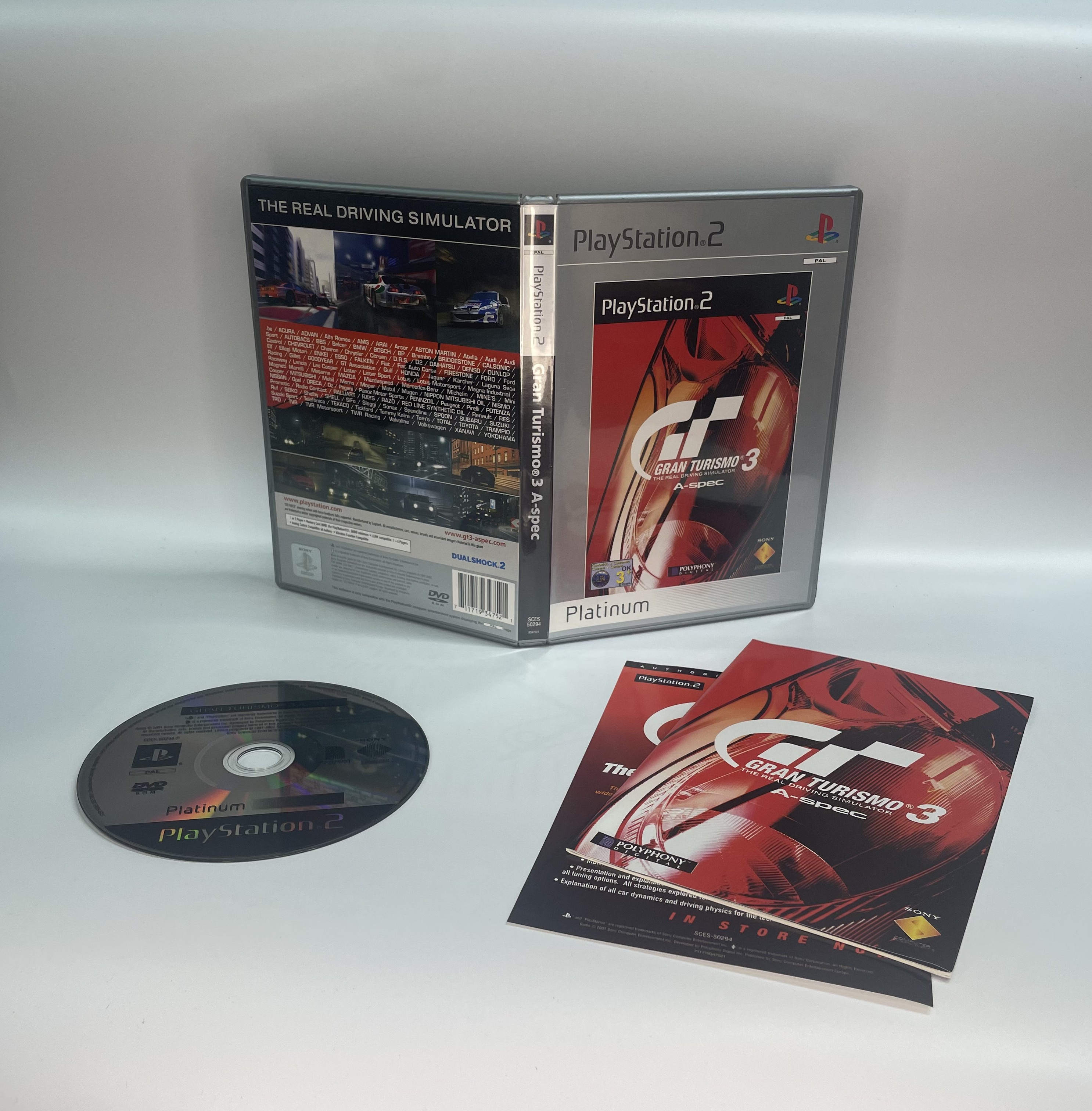 Grand Turismo 3 A-spec (Platinum)