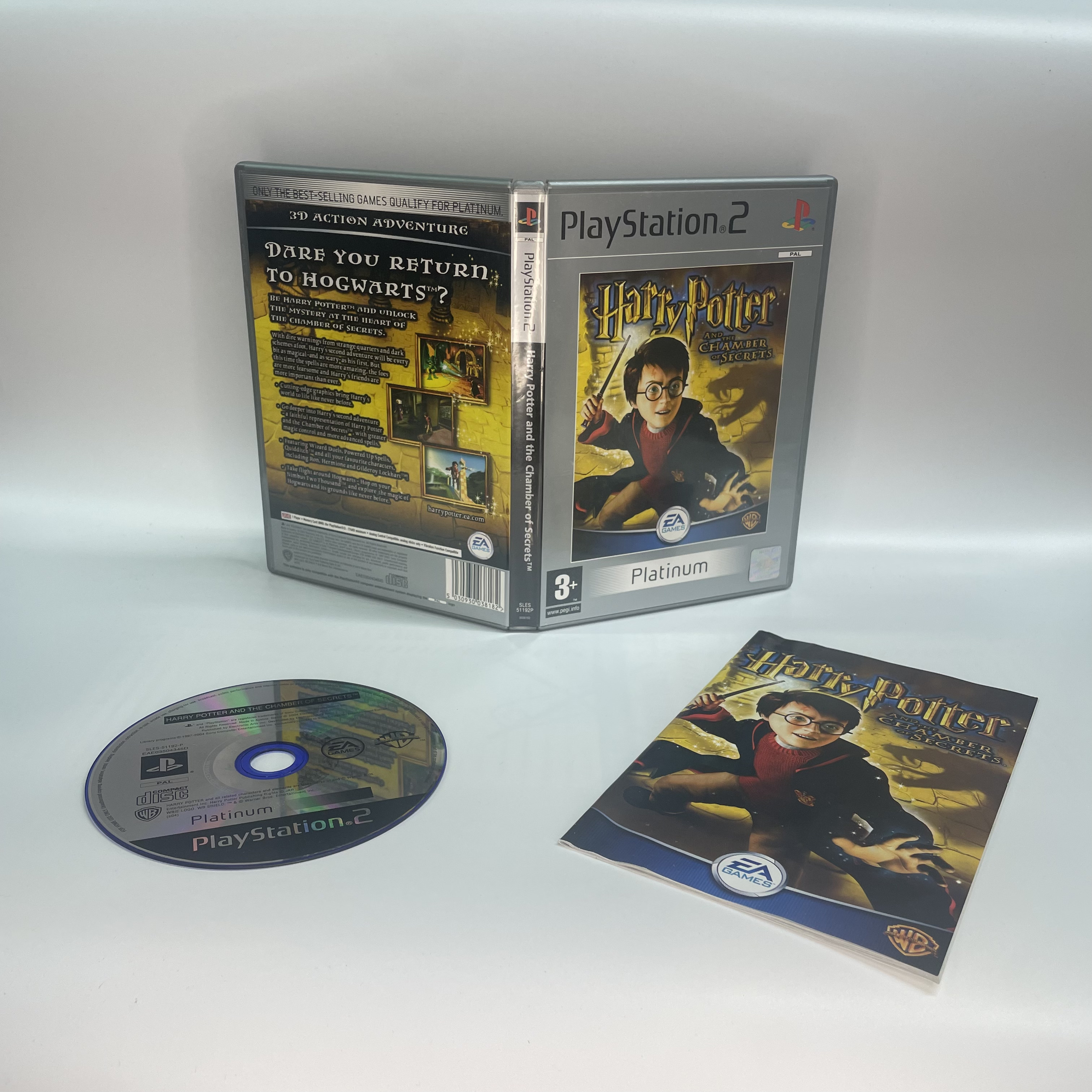 Harry Potter and the Chambers of Secrets (Platinum)